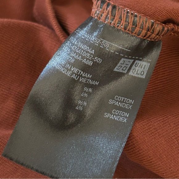 ❤️ Uniqlo Terracotta Short Sleeve Tee M - Picture 5 of 8